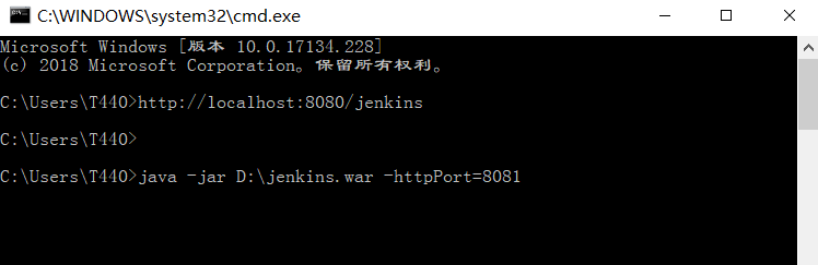 jenkins执行命令